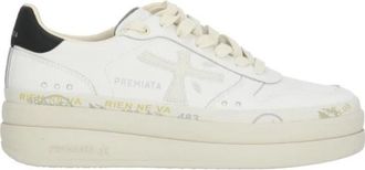 Premiata Micol Sneakers - Dames - Sneakers - Wit - 38 EU - Leer - Schoenen