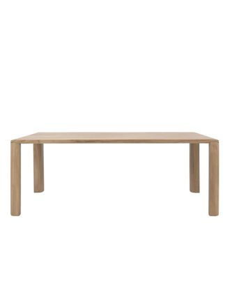 Hannun Mesa de comedor de madera de teca 160 cm