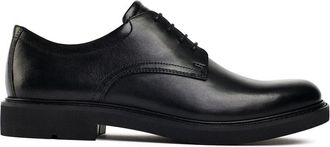 Ecco Ecco Mens Metropole London Shoes - Black Leather - Size UK 10