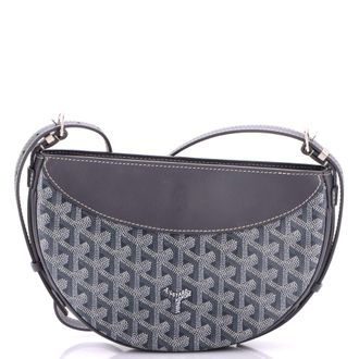 Goyard Hirondelle Shoulder Bag Coated Canvas and Leather
