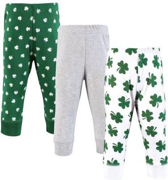 Hudson Baby 3Pk Pants in Lucky Charm at Nordstrom, Size 12-18M