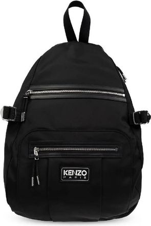 Kenzo Logo-Patch One Shoulder Backpack