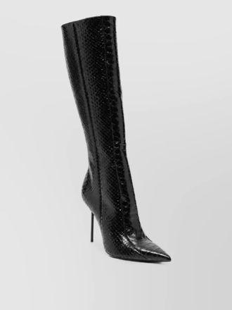 PARIS TEXAS leather knee-high boots