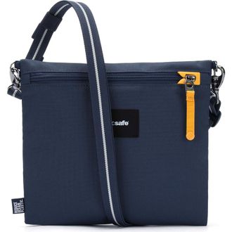 Pacsafe GO Crossbody Pouch in Coastal Blue at Nordstrom