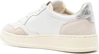 Autry Womens Sneakers Medalist White-Beige Leather White-Neutrals Trainers White/neutrals