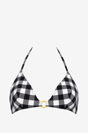 Eres Triangel-Bikinioberteil mit Vichykaros Culture