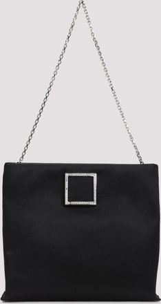 Roger Vivier Trompette Strass Soft Clutch