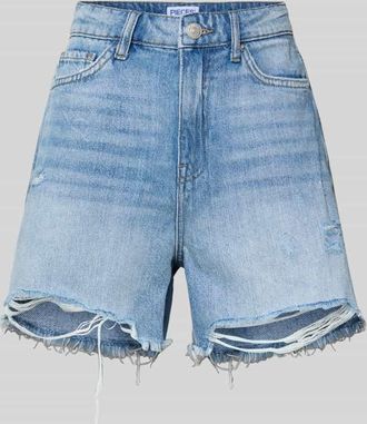 Pieces Regular Fit Jeansshorts aus reiner Baumwolle Modell SUMMER in Hellblau, Gr&ouml;&szlig;e XS