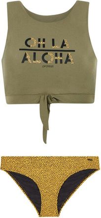 Protest B&uuml;gel-Bikini PROTEST Bikini ELSA, Damen, Gr. XL, EURO, rot (sun rays), Obermaterial: 80% Polyamid PA. 20% Elasthan EL., Bikini-Sets B&uuml;gel-Bikini