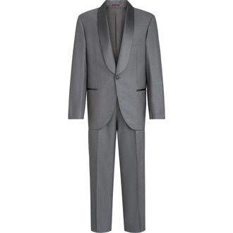 Brunello Cucinelli Tuxedo with shawl lapel in Grey at Nordstrom, Size 48 It