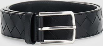 Bottega Veneta Cintura Bottega Veneta in pelle intrecciata