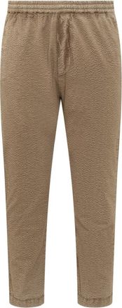 Barena Brown Slim Flat Front Pants
