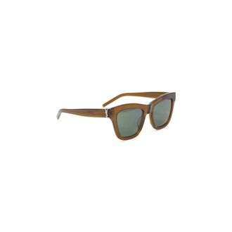 Saint Laurent Sunglasses, female, Brown, Size: ONE SIZE M160 Sunglasses