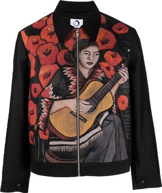 Endless Joy Vargas long-sleeved shirt - men - Cotton/Wool - L - Black