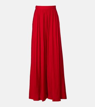 Ralph Lauren Collection Vannesa pleated palazzo pants