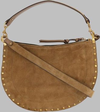 Isabel Marant Womens Handbag Oskan Soft Beige Calf Leather Handbags Hand Bags