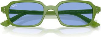 Ray-Ban Rechthoekige zonnebril - unisex - Zonnebrillen - Groen - 49 MM - Accessoires