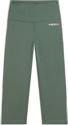Freddy Leggings sport corsaro vita super alta e profili a contrasto