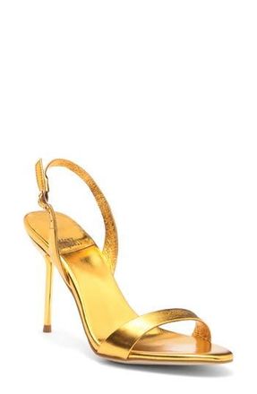 Jeffrey Campbell Go-Getter Sandal in Dark Gold Metallic at Nordstrom Rack, Size 6.5
