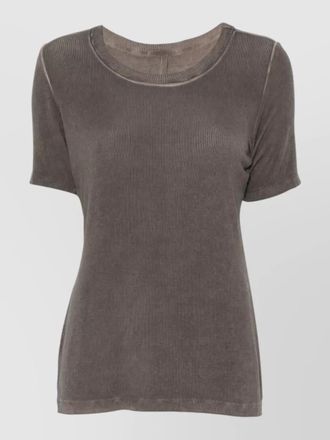 Uma Wang ribbed short-sleeve t-shirt