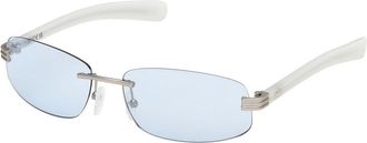 adidas OR0130 17V Mens Sunglasses Silver Size 61
