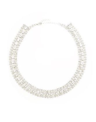 8 by YOOX RHINESTONES CHOCKER