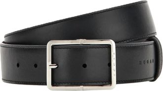 Hogan Leren riem met twee zijden - Heren - Riemen - Zwart - ONE Size - Leer - Accessoires