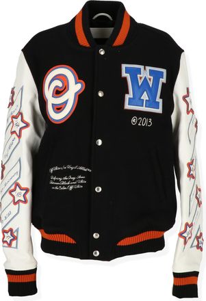 Off-white Off White Mens Black Multi Jacket