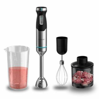 Cecotec Cecotec Batidora De Mano Power Pulsar 2300max Cream&crush. 2300w Potencia M&aacute;xima, Cuchillas De 4 Hojas De Acero Inox, Pie Xl, Vaso 700ml Con Tapa, Pic