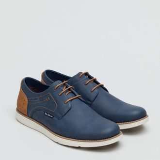 Ben Sherman Mens Havana Trainers in Navy - Size UK 11