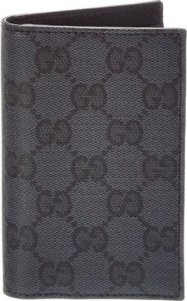 Gucci Essence Classic Canvas Leather Card Case