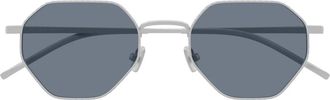Bottega Veneta Panthos Zonnebril - unisex - Zonnebrillen - Grijs - 51 MM - Nylon - Accessoires