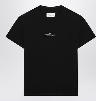 Maison Margiela T-Shirt With Distorted Logo