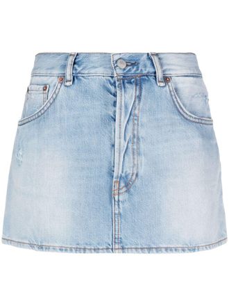 Acne Studios denim mini skirt - Blue