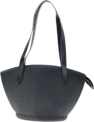 Louis Vuitton Pre-owned Handbags, female, Black, Size: ONE SIZE Pre-owned Epi Shoulder Bag