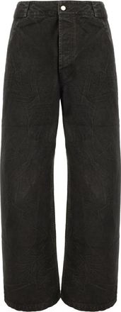 Fear of God Washed Canvas Utility Pant - Heren - Loose Fit Jeans - Zwart - W31 - Katoen - Jeans
