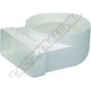 Atlantic Codo Mixto Vertical Atlantic Pvc 55x110 Mm Di&aacute;metro 100 Mm