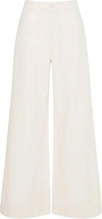Max Mara Dames, Jeans, Beige, Maat: M Katoen