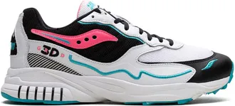 Saucony 3D Grid Hurricane sneakers - unisex - Leather - 11.5 - White