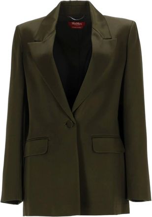 Max Mara Mujer, Chaquetas, Verde, Talla: XS