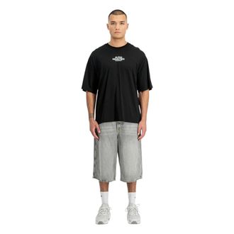 Alpha Industries Alpha Industries, T-Shirts, male, Black, Size: L Scorpion Cyborg T-Shirt