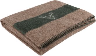 Eskimo Wohndecke »Hirsch 140 x 200 cm, Braun/Grün«