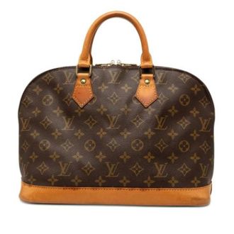 Louis Vuitton Pre-owned Alma PM - Dames - Pre-owned - Bruin - Maat: ONE Size Leer