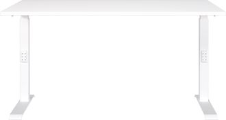 Germania Schreibtisch »Mailand, mechanisch höhenverstellbar,« in Breitenvariante 120-180 cm, Made in Germany