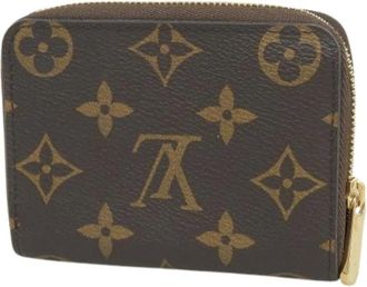Louis Vuitton Pre-owned Wallets, female, Brown, Size: ONE SIZE Pre-owned Canvas Wallet