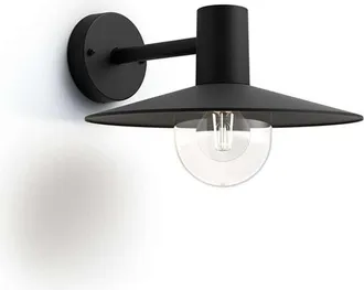 Philips Mygarden - Aplique De Exterior 30x22 Cm, E27, Negro 915005553401