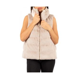 Herno Waistcoats, female, Gray, M, Gilet