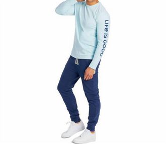 Life is good Mens Simply True Darkest Jogger In Blue