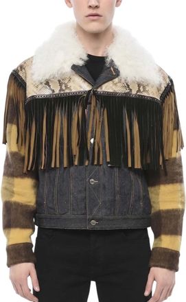 Dsquared2 Blue Shirt Collar Jacket