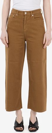 Roy Rogers Rita Cropped Light Bull Tencel Old Reverse Rusty